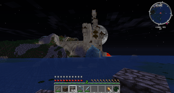 Minecraft wizard towers