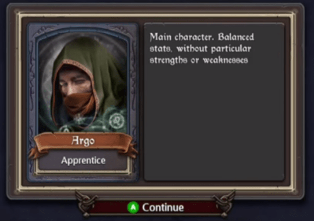 Hello, I'll be your generic starter character today!